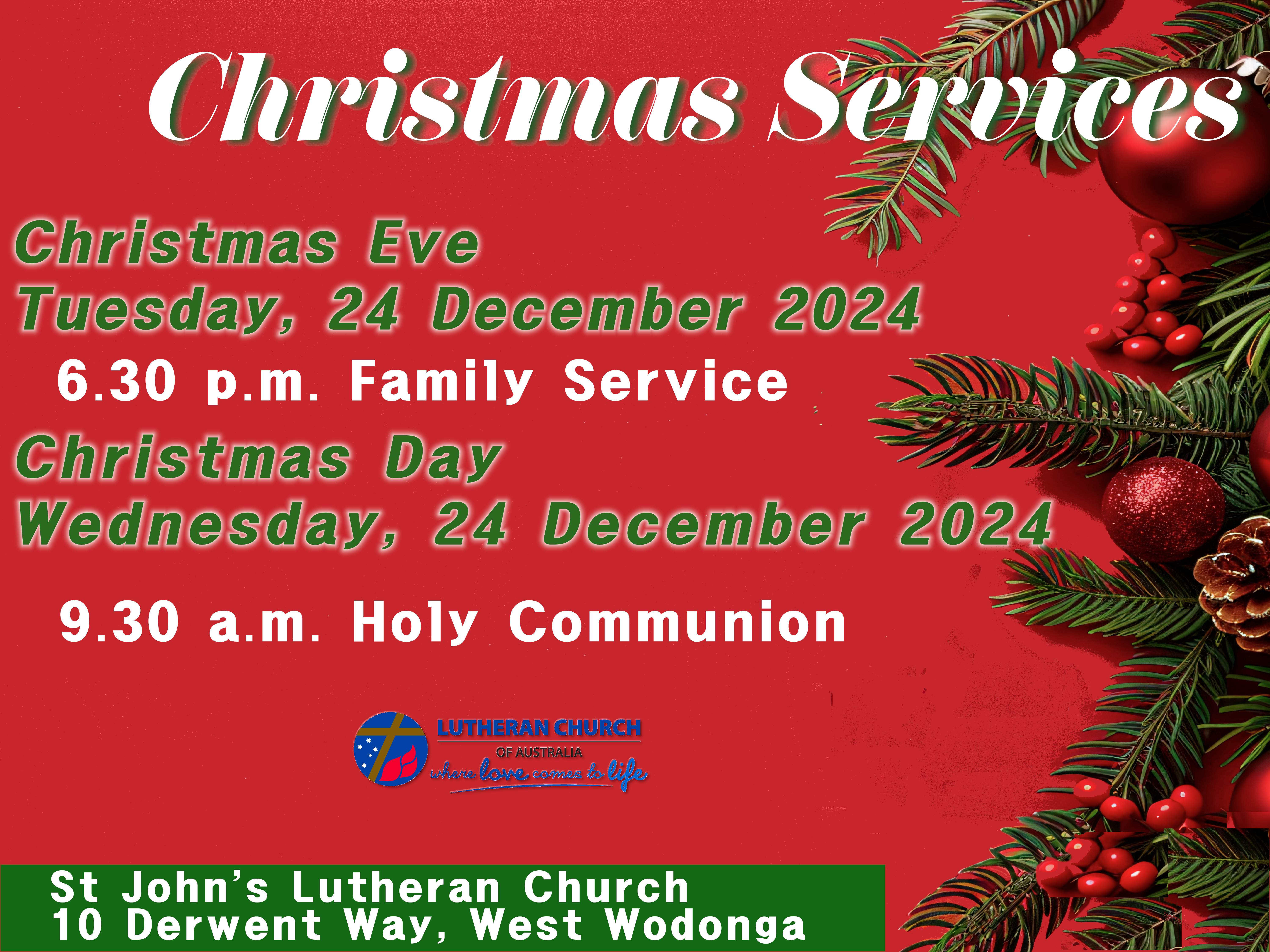 Chrismas Services